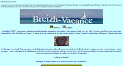 Desktop Screenshot of breizh-vacance.com